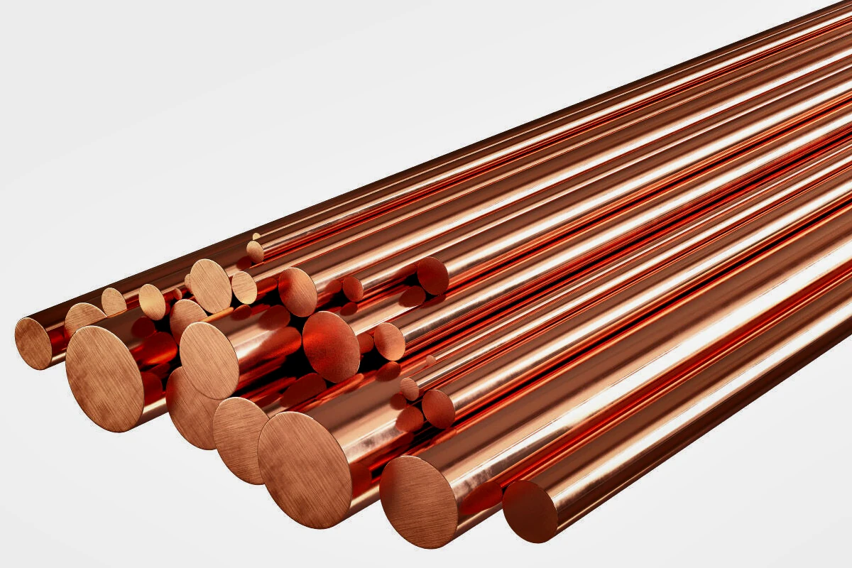 copper rolled metal