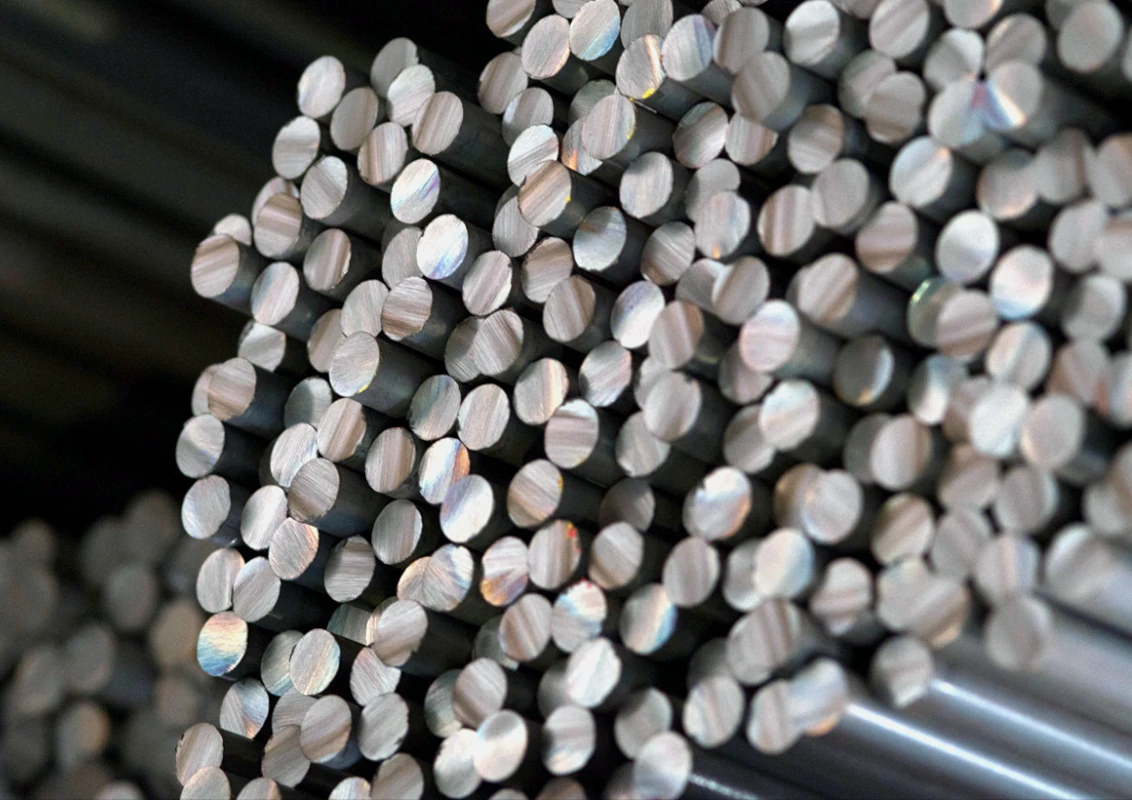 steel circle rolled metal